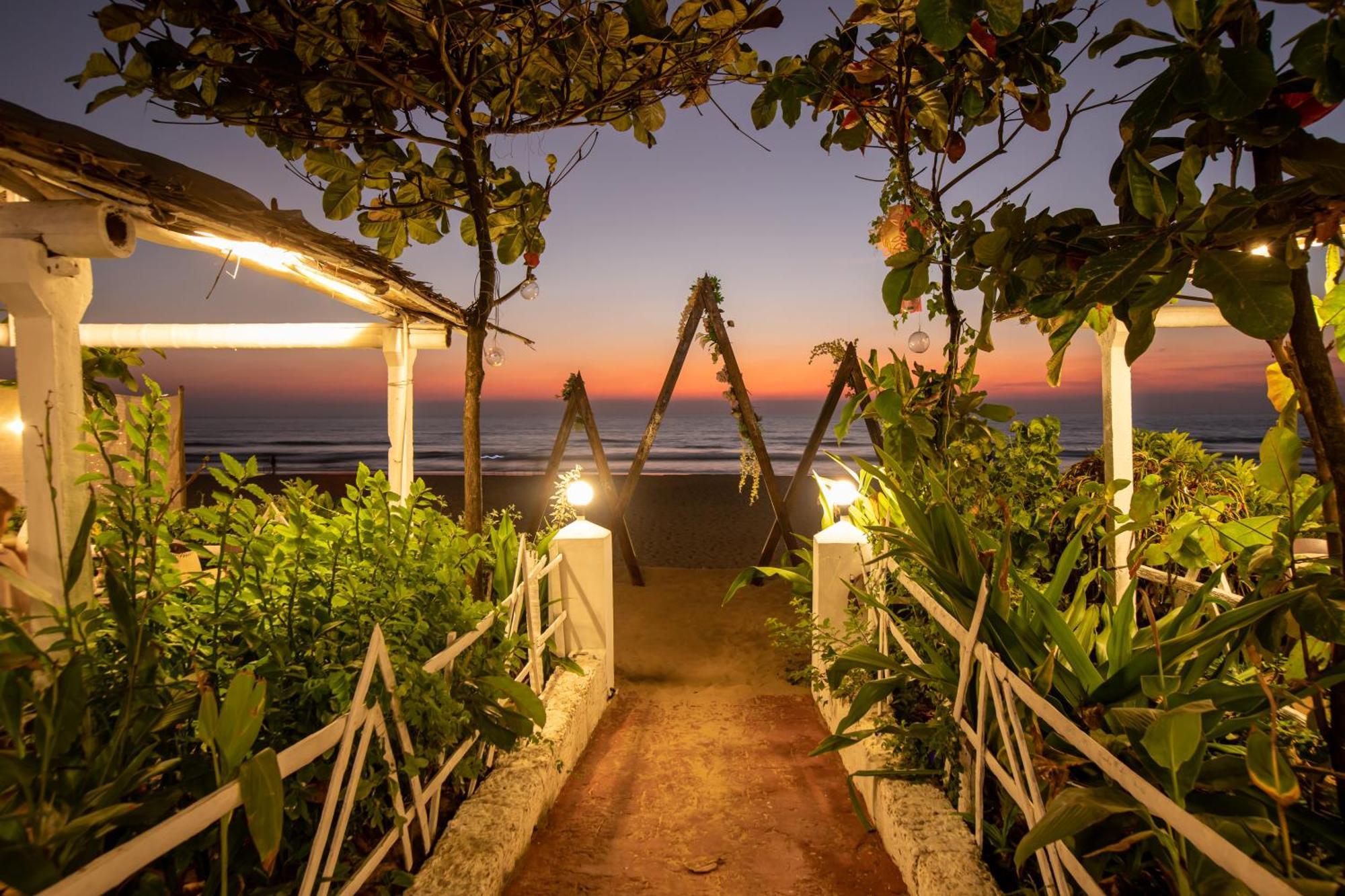Sunset Cafe Beach Stay Gokarna  Exterior foto